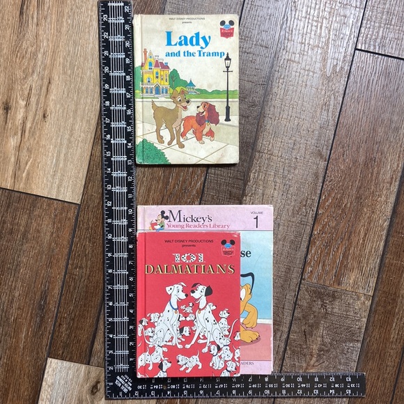 Disney Set of 3 Vintage Hardcover Books - Picture 11 of 14